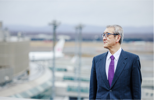 北海道エアポート株式会社 代表取締役社長 蒲生猛