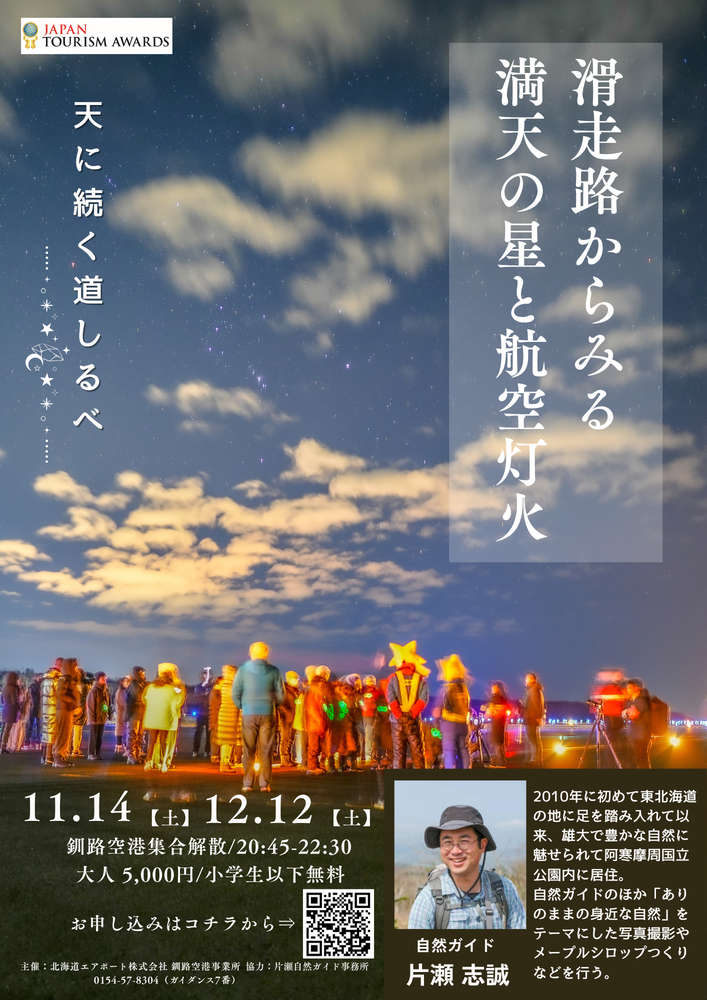 滑走路からみる 満天の星と航空灯火 ビラ.png