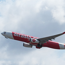 飛行機（エアアジア機）