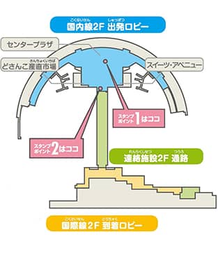 国内線2F 出発ロビー
