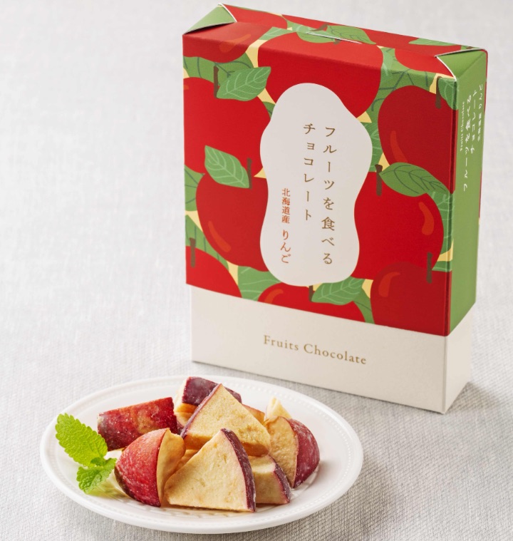 ANAフーズ株式会社／フルーツを食べるチョコレート（りんご）