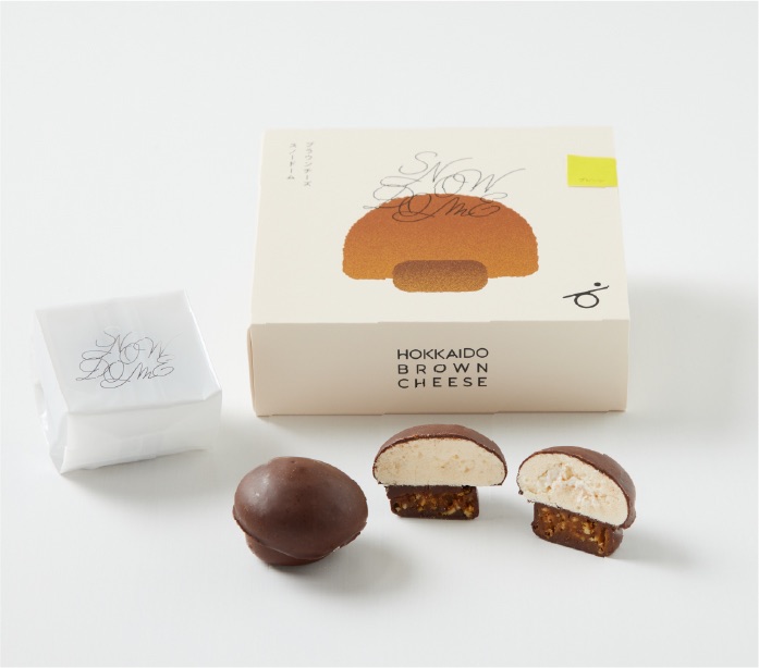 とろけるブラウンチーズの新食感スイーツ｜スノードーム