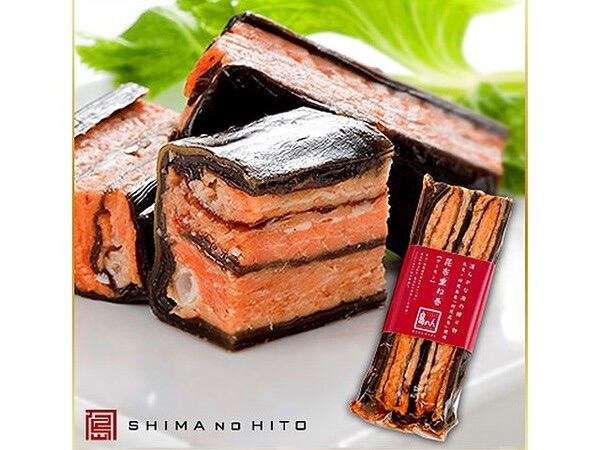 2. 礼文島の恵みを届ける最北の海産物専門店｜うに・サーモン昆布重ね巻