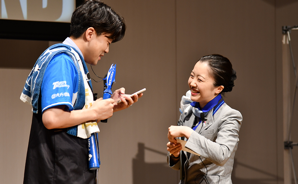 接遇実演の様子