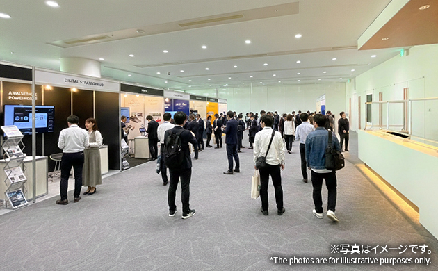 イベントの賑やかさを演出ブース型展示会・商談会