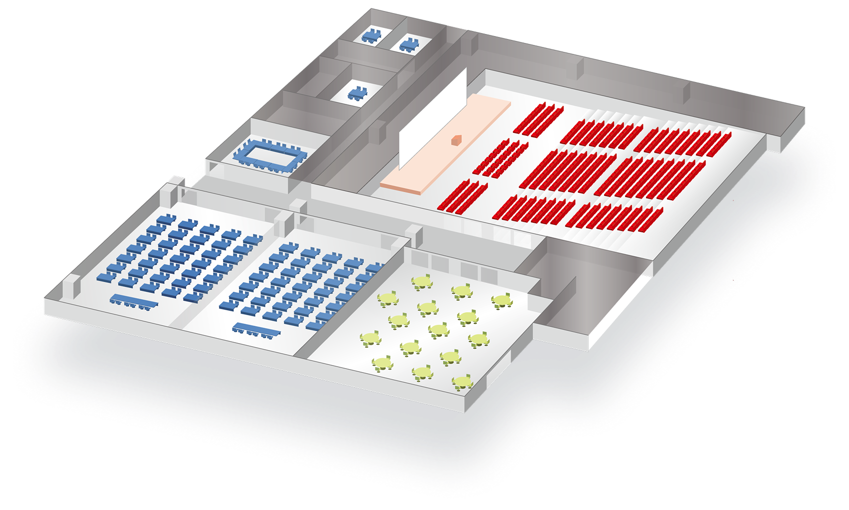 新千歳空港ポルトムホール フロアマップ