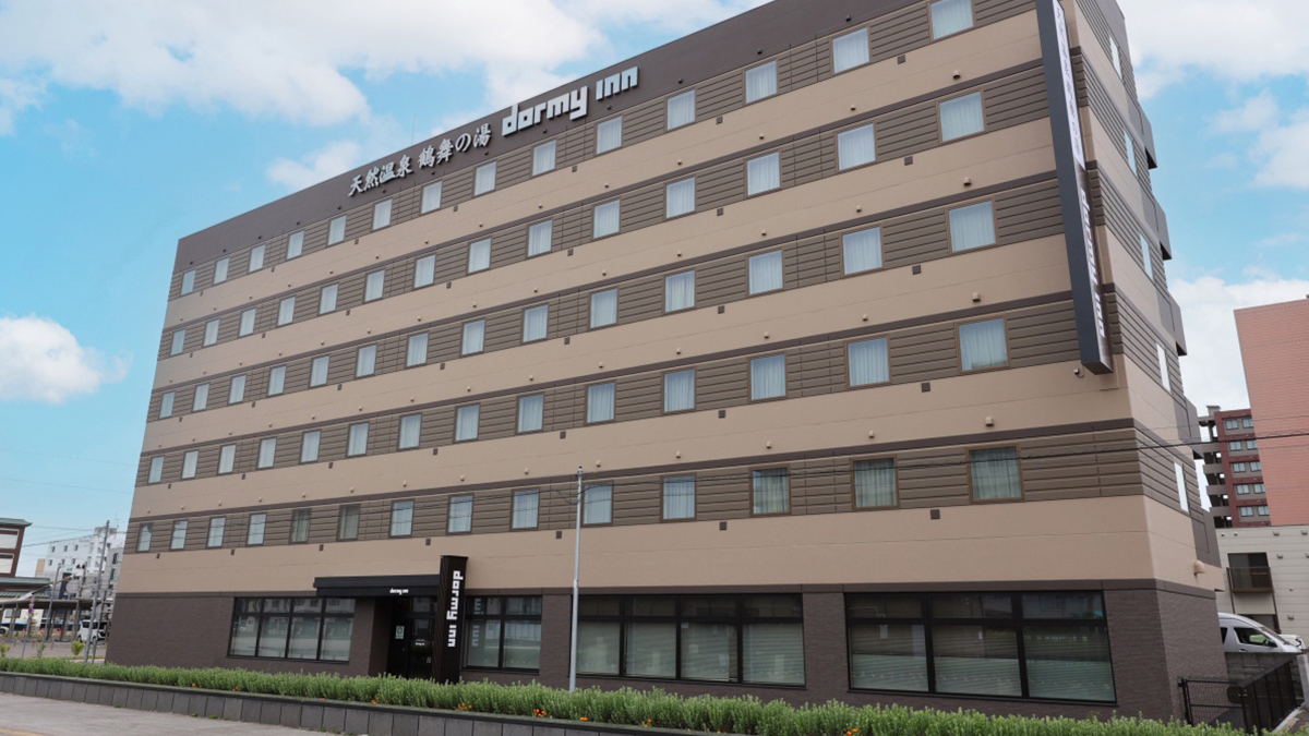 6階建のホテルで千歳グリーンベルト前にある