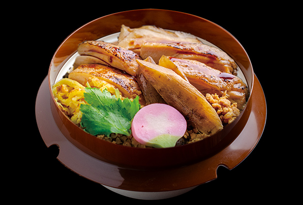 道産鶏の照焼き釜めし弁当