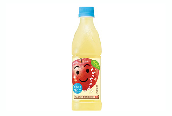 ペットボトル アップルジュース 425ml