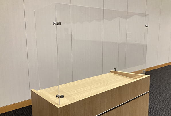 飛沫感染防止パネル （演台用）